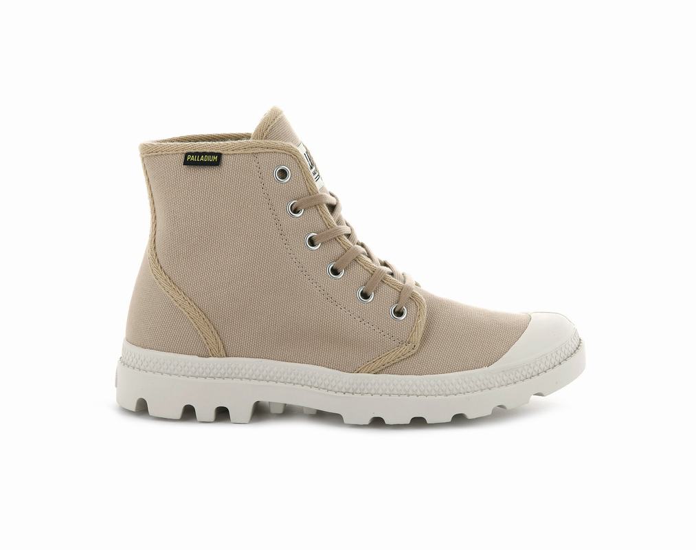 Palladium Pampa Hi Originale Women's Boots Brown (JBCV21409)